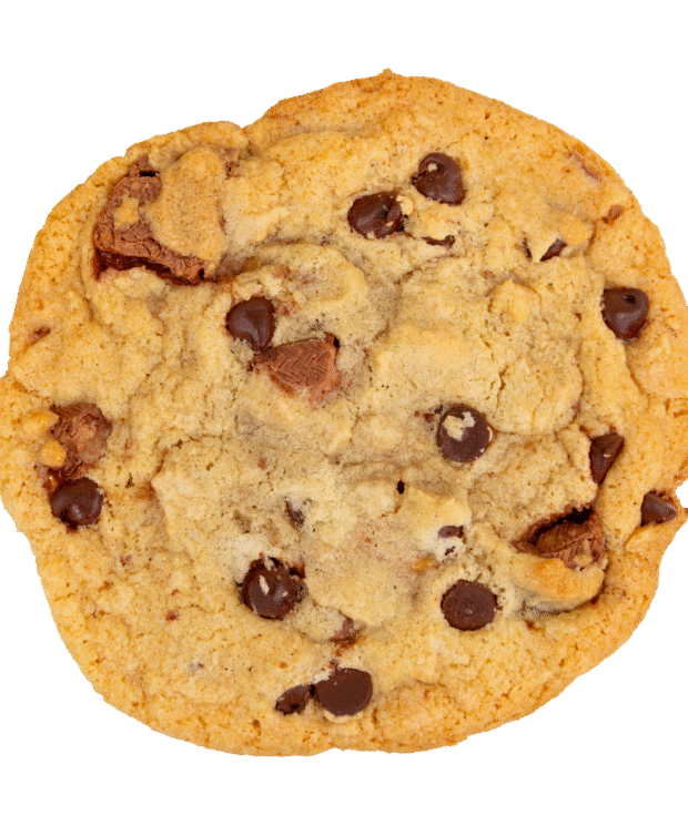 Giant Chocolate Caramel Nougat Cookie, Dozen