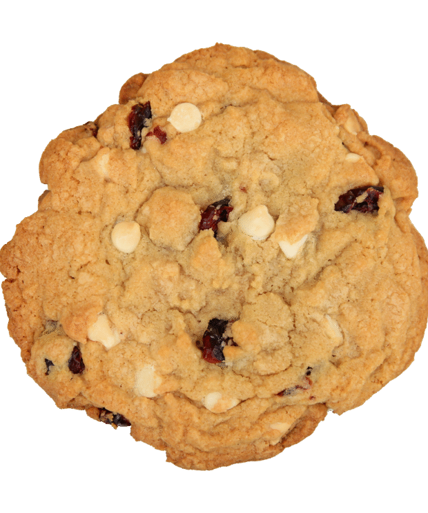 Giant White Chocolate Chip Cranberry Cookie, Dozen